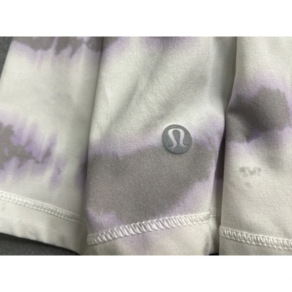Lululemon Skort Womens 4 Tie Dye Pace‎ Rival Active Pickleball Tennis Golf Skirt